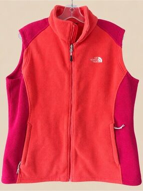 The North Face Cragmont Pink Fleece Vest Gorpcore Hiking Outdoor XL